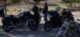 Jerry and Scott talking at the James Dean Memorial